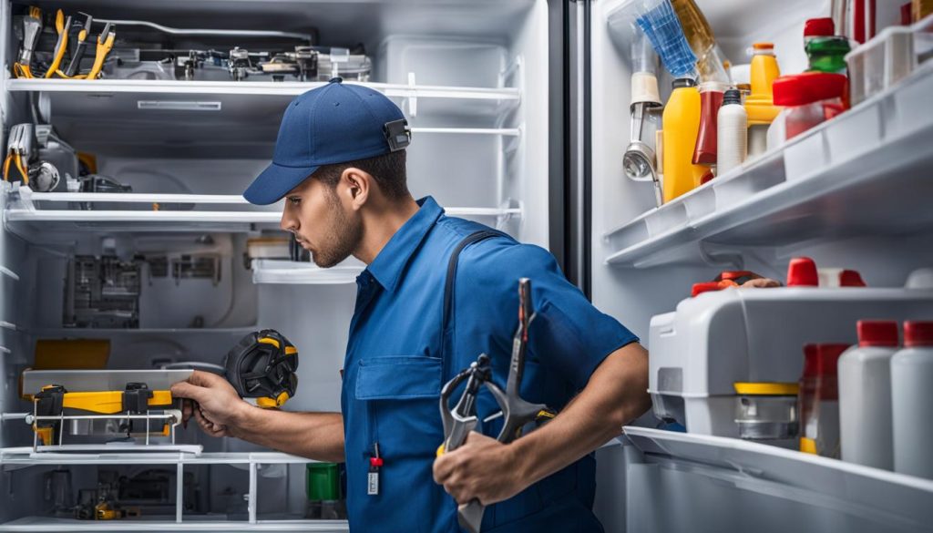 fridge repair in Al Yarmook